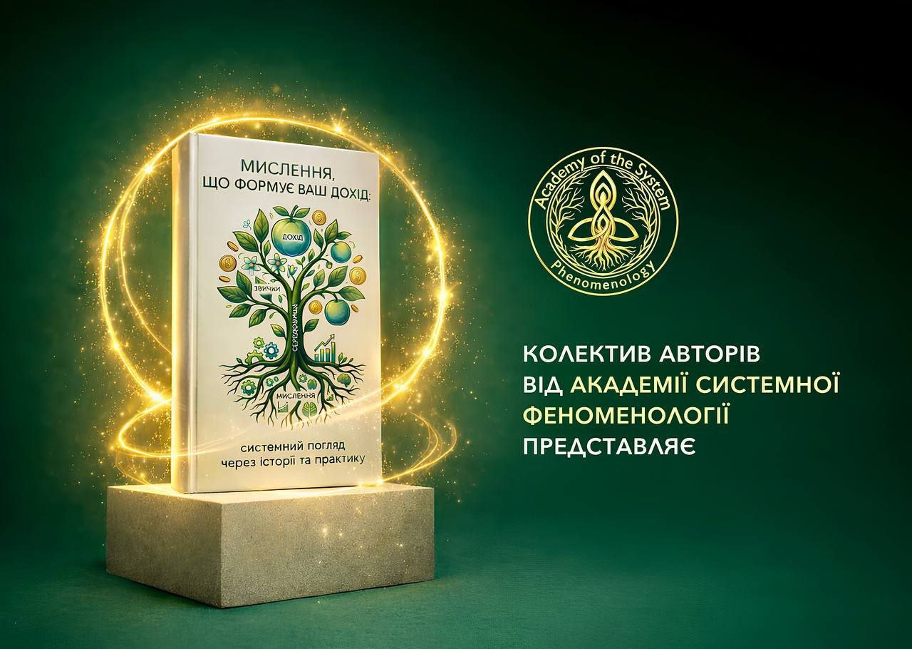 Промофото книги Академії системної феноменології